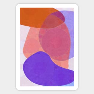 Minimalist Shapes Sticker